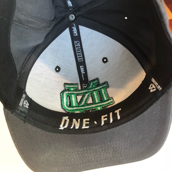 Fitted Notre Dame Hat Gray & Green - Picture 5 of 5